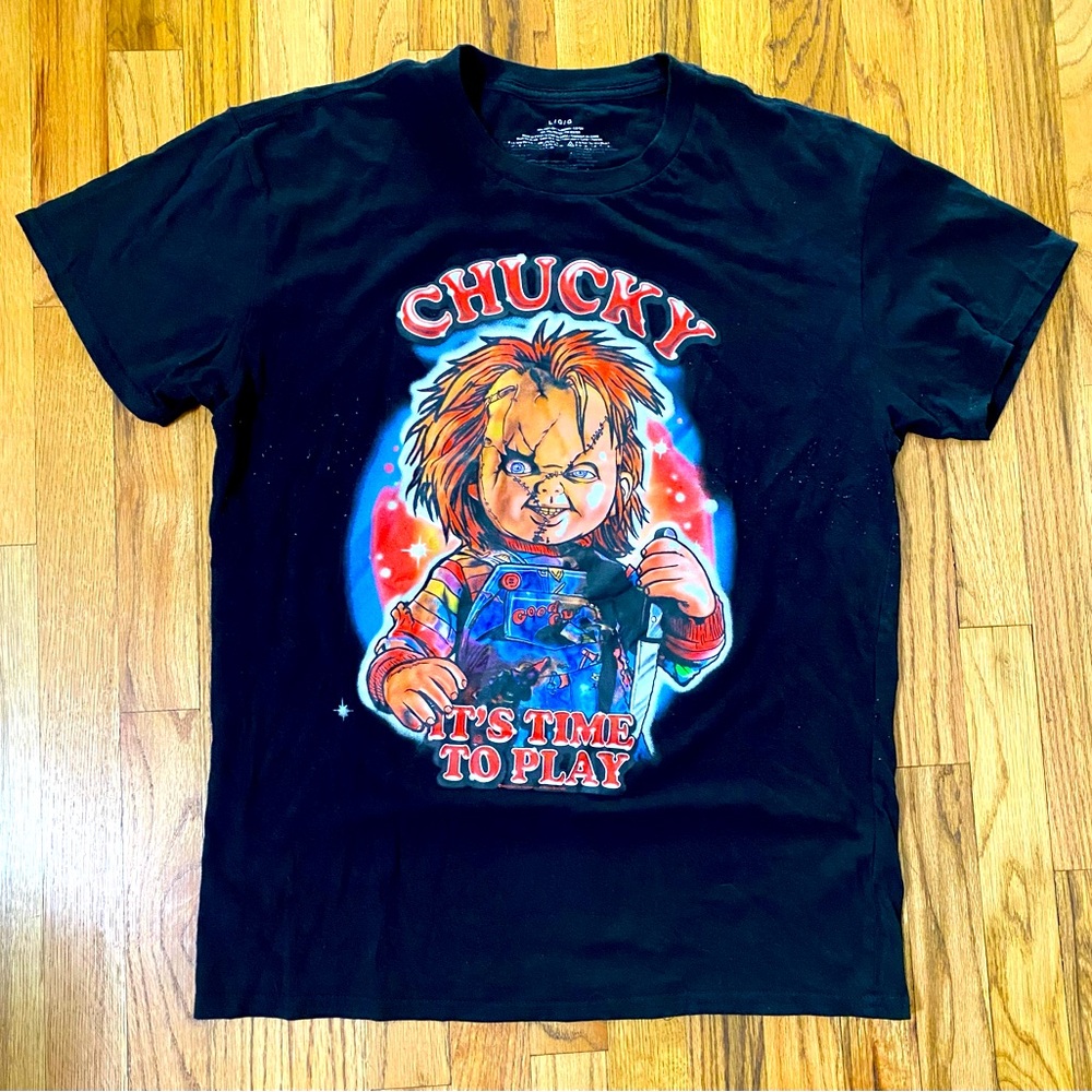 Chucky "It's Time To Play” T-Shirt L
